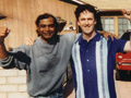 Eric with Aloke Dutta